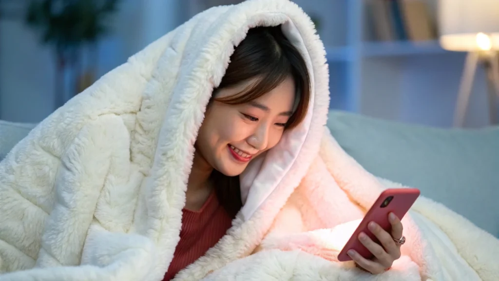 もこもこ毛布バズった